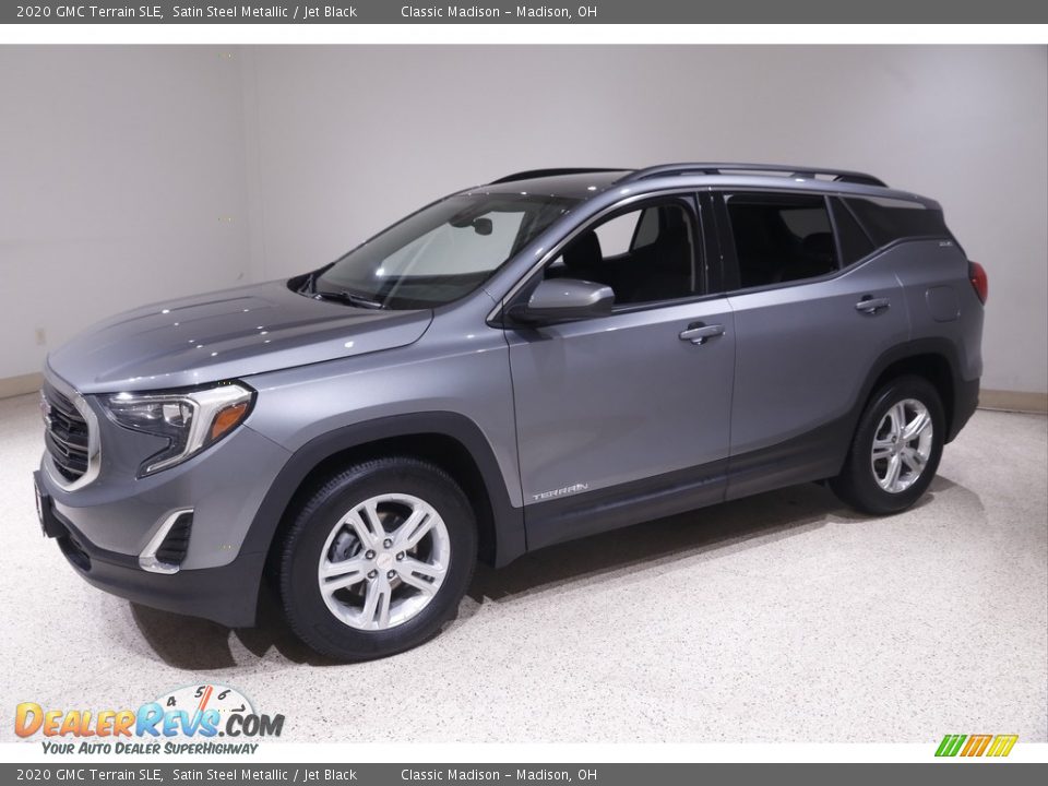 2020 GMC Terrain SLE Satin Steel Metallic / Jet Black Photo #3