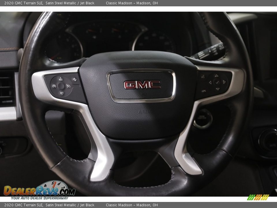 2020 GMC Terrain SLE Satin Steel Metallic / Jet Black Photo #7