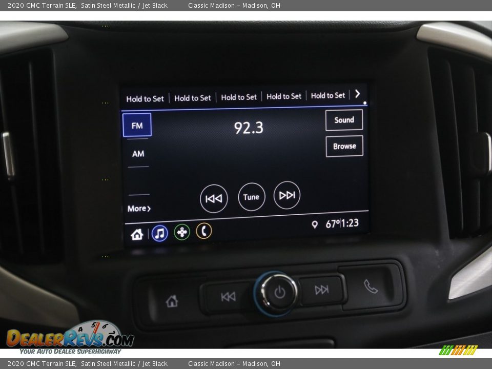 2020 GMC Terrain SLE Satin Steel Metallic / Jet Black Photo #10