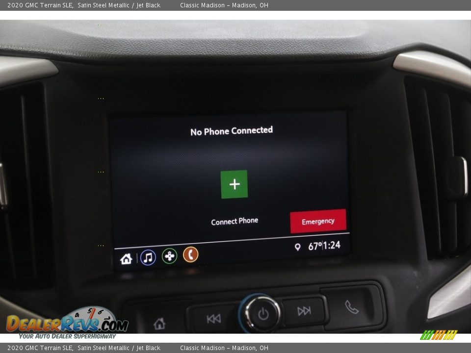 2020 GMC Terrain SLE Satin Steel Metallic / Jet Black Photo #11