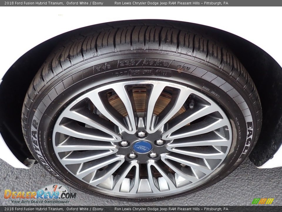 2018 Ford Fusion Hybrid Titanium Wheel Photo #10