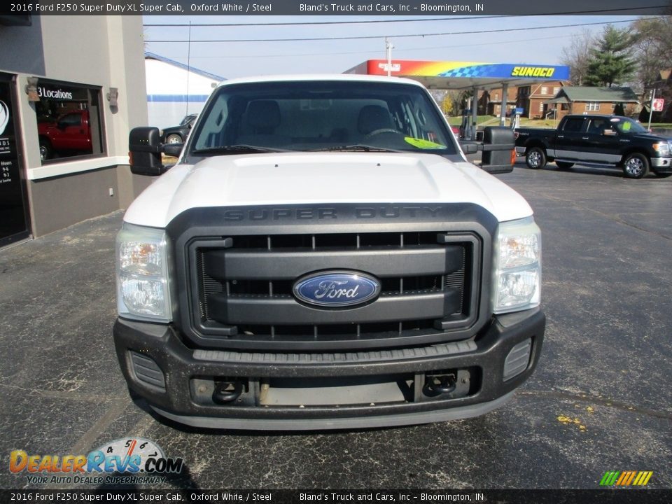 2016 Ford F250 Super Duty XL Super Cab Oxford White / Steel Photo #21