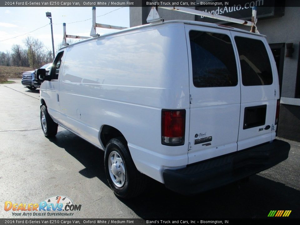 2014 Ford E-Series Van E250 Cargo Van Oxford White / Medium Flint Photo #3