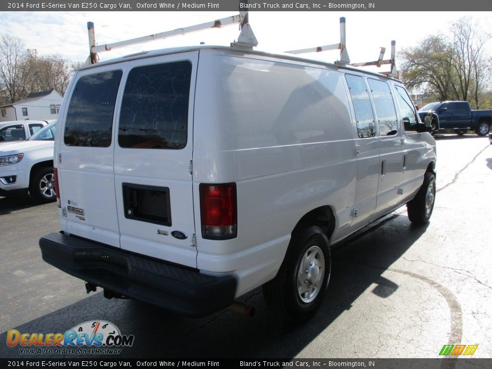 2014 Ford E-Series Van E250 Cargo Van Oxford White / Medium Flint Photo #4