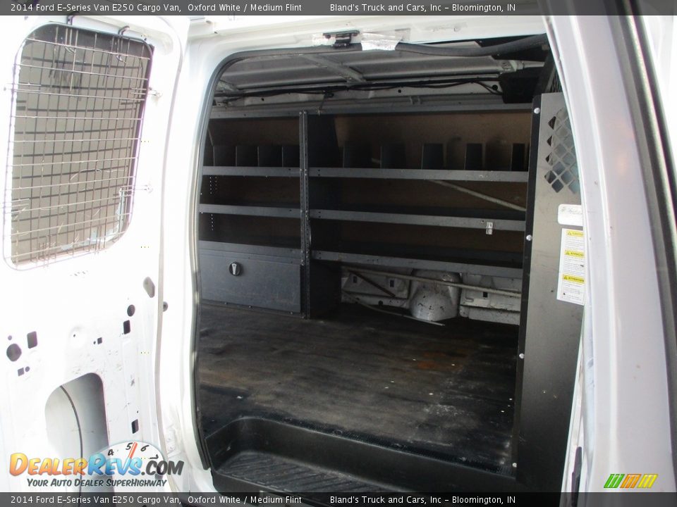2014 Ford E-Series Van E250 Cargo Van Oxford White / Medium Flint Photo #10