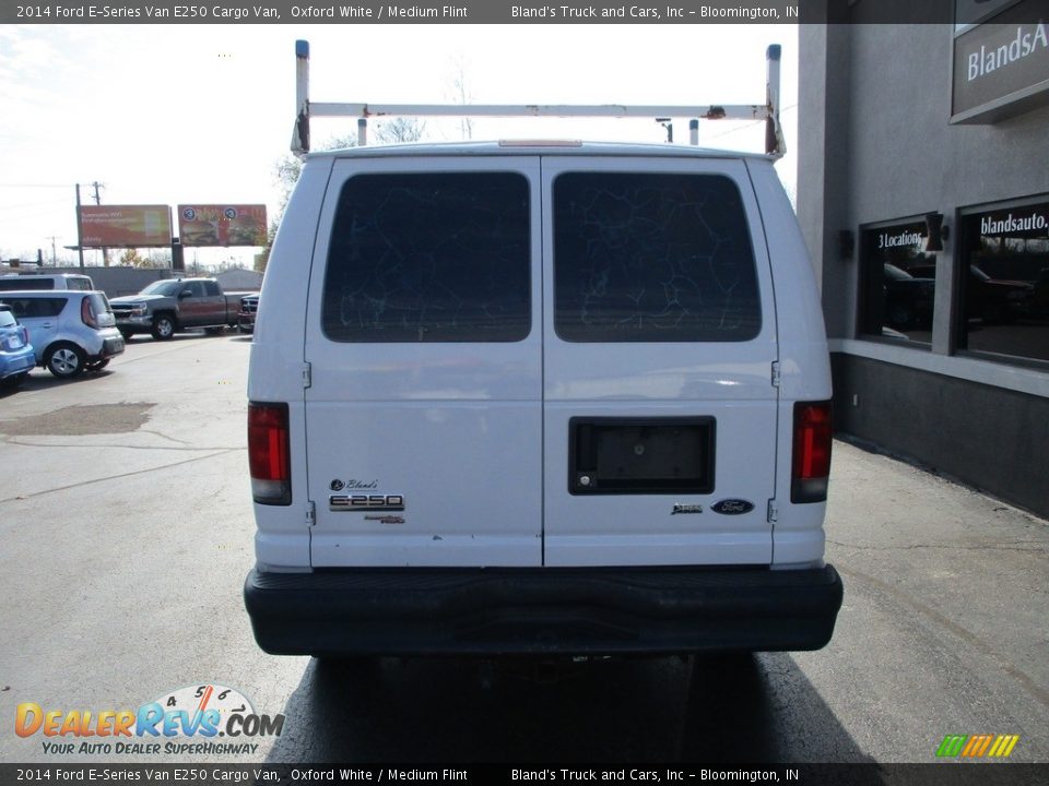 2014 Ford E-Series Van E250 Cargo Van Oxford White / Medium Flint Photo #20