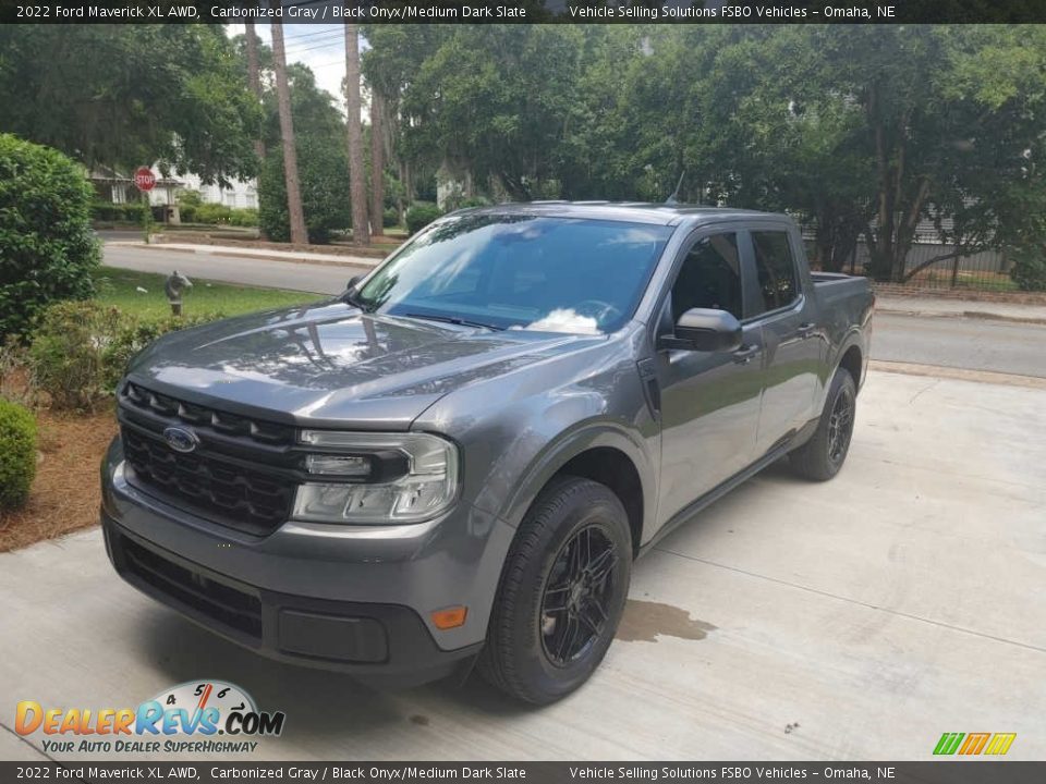 2022 Ford Maverick XL AWD Carbonized Gray / Black Onyx/Medium Dark Slate Photo #16