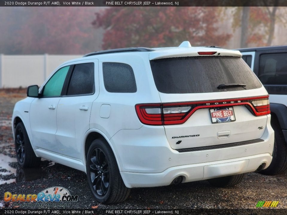 2020 Dodge Durango R/T AWD Vice White / Black Photo #8