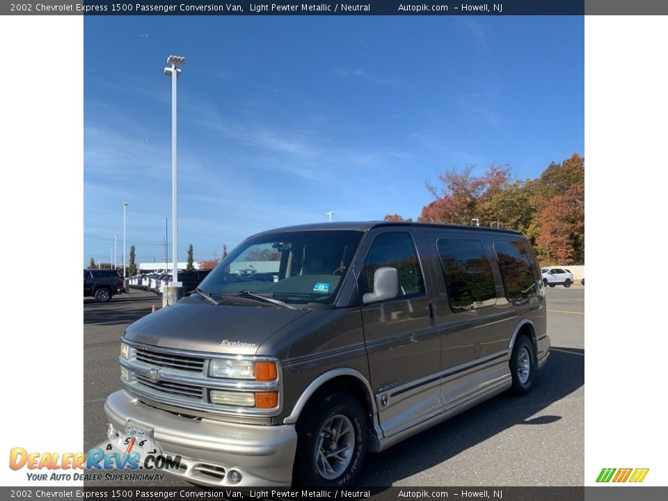 2002 Chevrolet Express 1500 Passenger Conversion Van Light Pewter Metallic / Neutral Photo #1