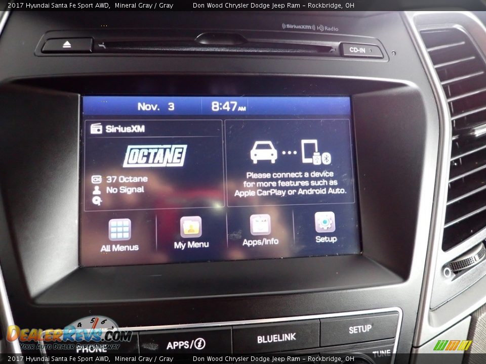 2017 Hyundai Santa Fe Sport AWD Mineral Gray / Gray Photo #2