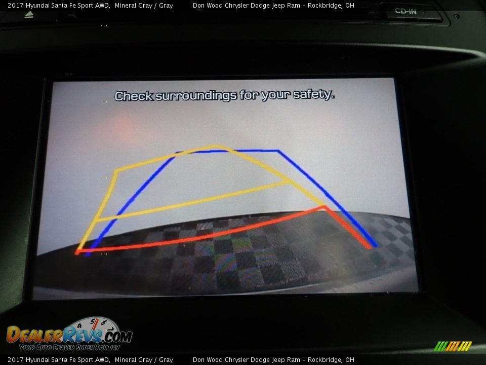 2017 Hyundai Santa Fe Sport AWD Mineral Gray / Gray Photo #3