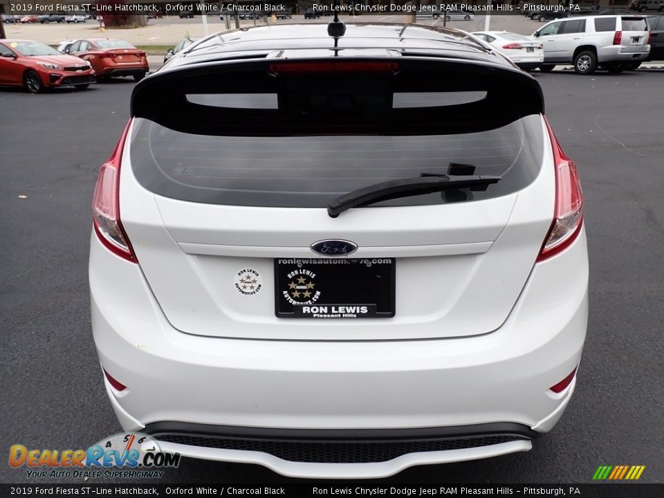 2019 Ford Fiesta ST-Line Hatchback Oxford White / Charcoal Black Photo #4