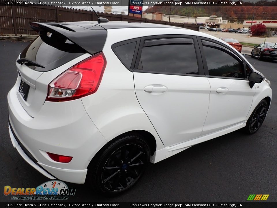 2019 Ford Fiesta ST-Line Hatchback Oxford White / Charcoal Black Photo #6