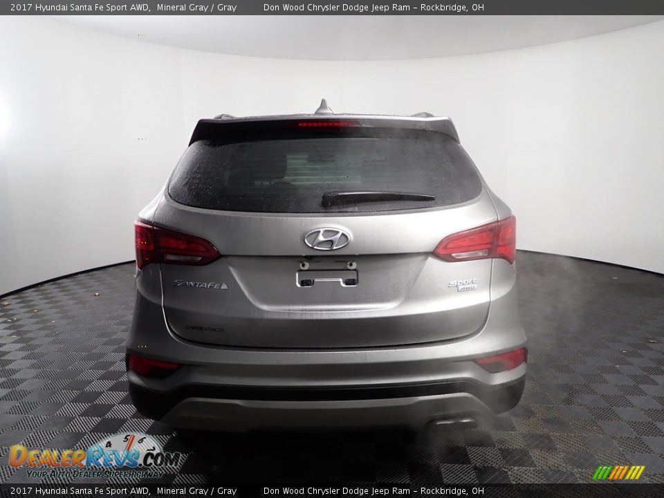 2017 Hyundai Santa Fe Sport AWD Mineral Gray / Gray Photo #7