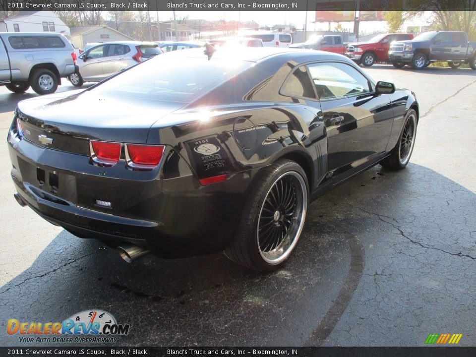 2011 Chevrolet Camaro LS Coupe Black / Black Photo #4