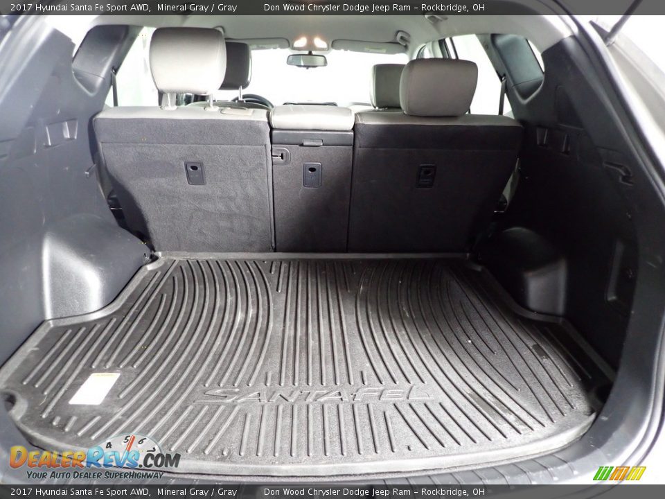 2017 Hyundai Santa Fe Sport AWD Mineral Gray / Gray Photo #9