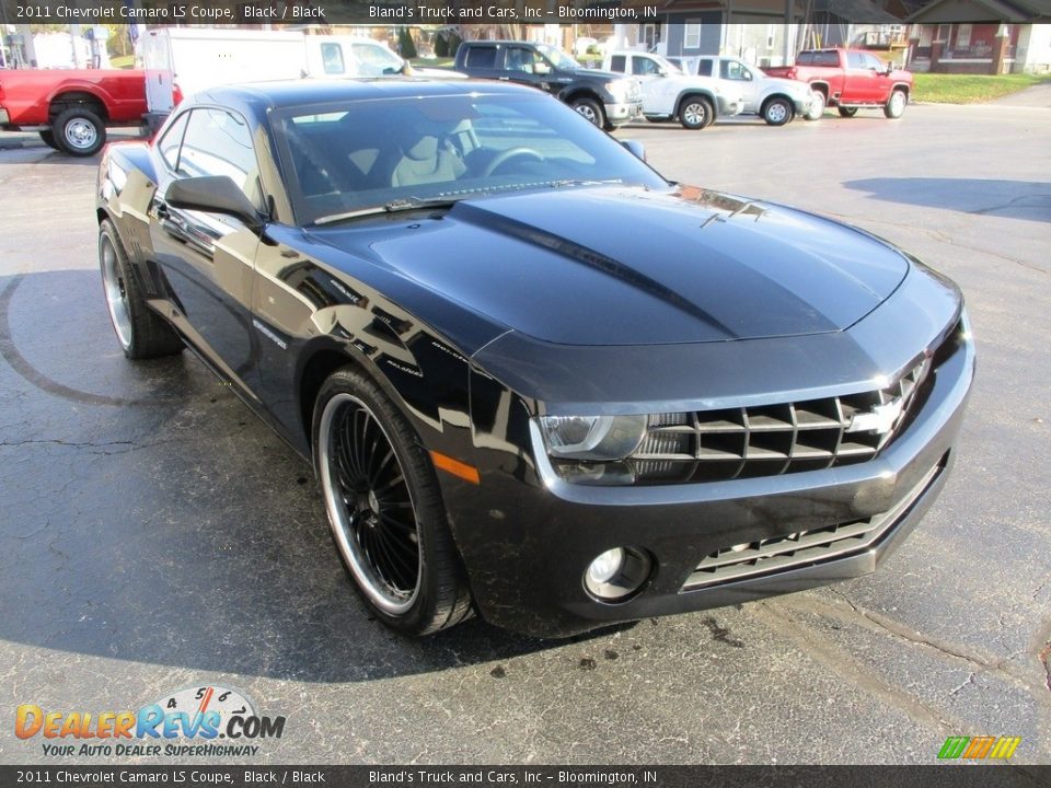 2011 Chevrolet Camaro LS Coupe Black / Black Photo #5