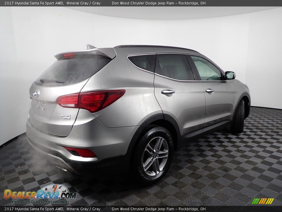 2017 Hyundai Santa Fe Sport AWD Mineral Gray / Gray Photo #10