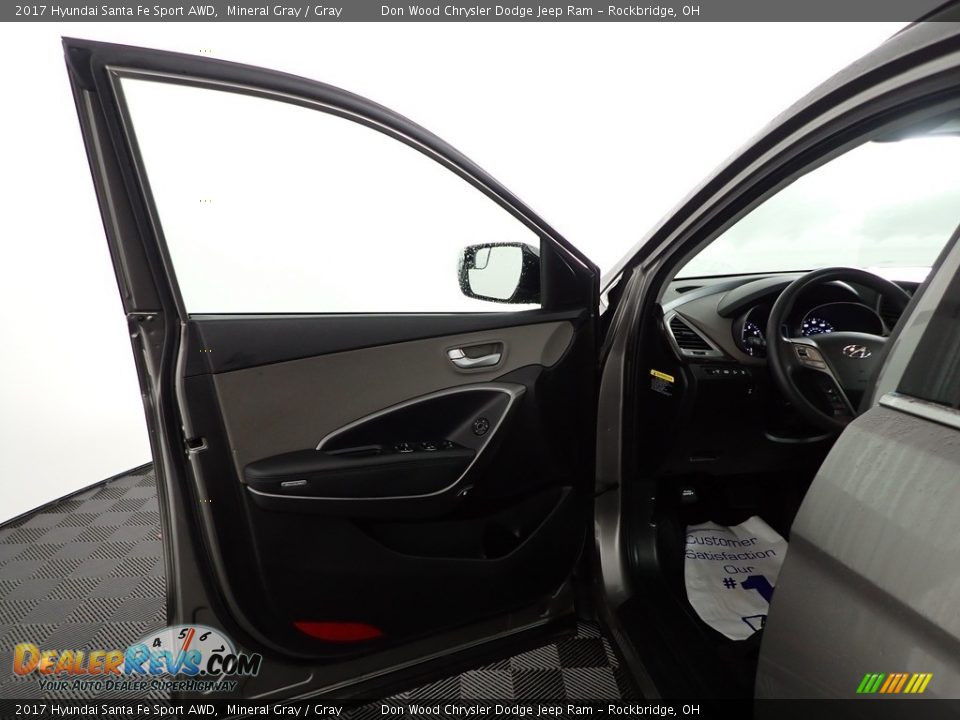 2017 Hyundai Santa Fe Sport AWD Mineral Gray / Gray Photo #11