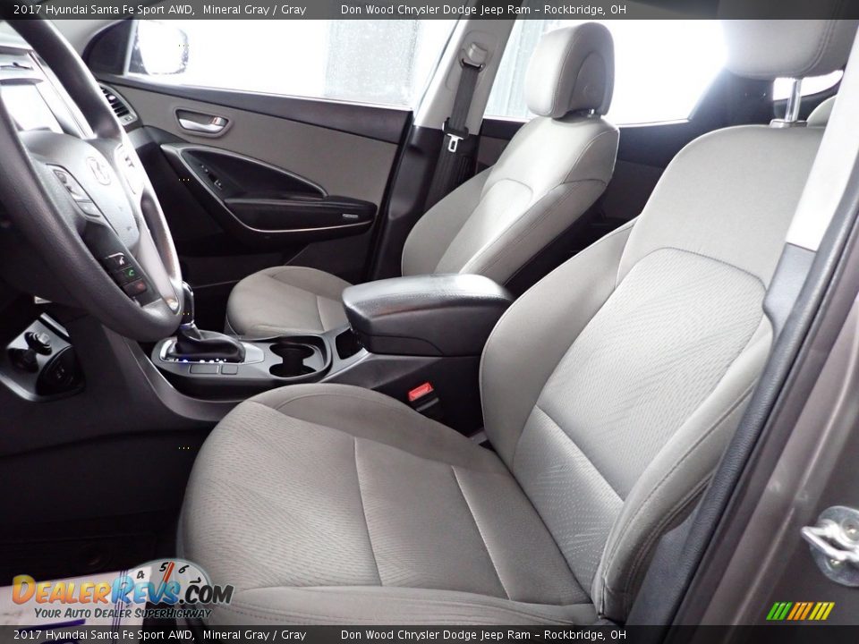 2017 Hyundai Santa Fe Sport AWD Mineral Gray / Gray Photo #14