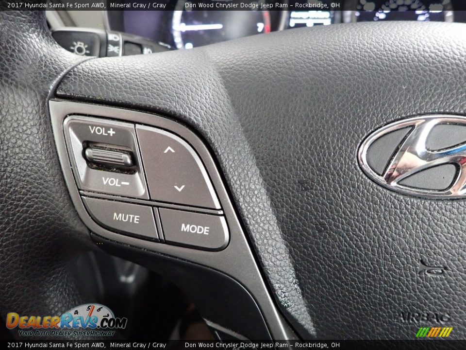 2017 Hyundai Santa Fe Sport AWD Mineral Gray / Gray Photo #16