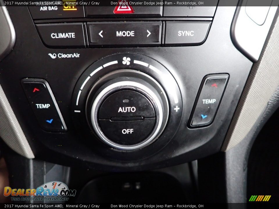 2017 Hyundai Santa Fe Sport AWD Mineral Gray / Gray Photo #19