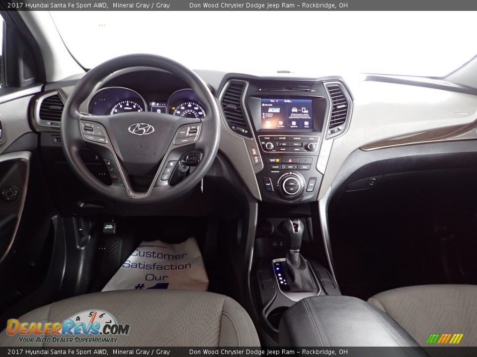 2017 Hyundai Santa Fe Sport AWD Mineral Gray / Gray Photo #24