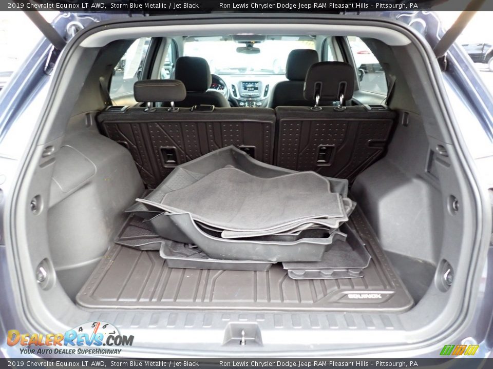 2019 Chevrolet Equinox LT AWD Storm Blue Metallic / Jet Black Photo #5