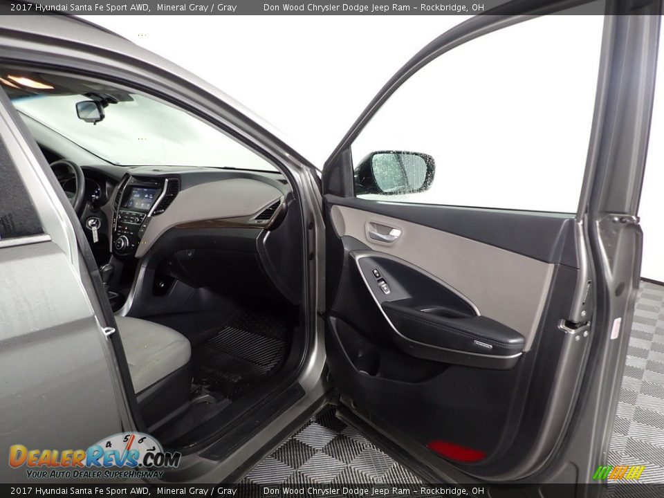 2017 Hyundai Santa Fe Sport AWD Mineral Gray / Gray Photo #25