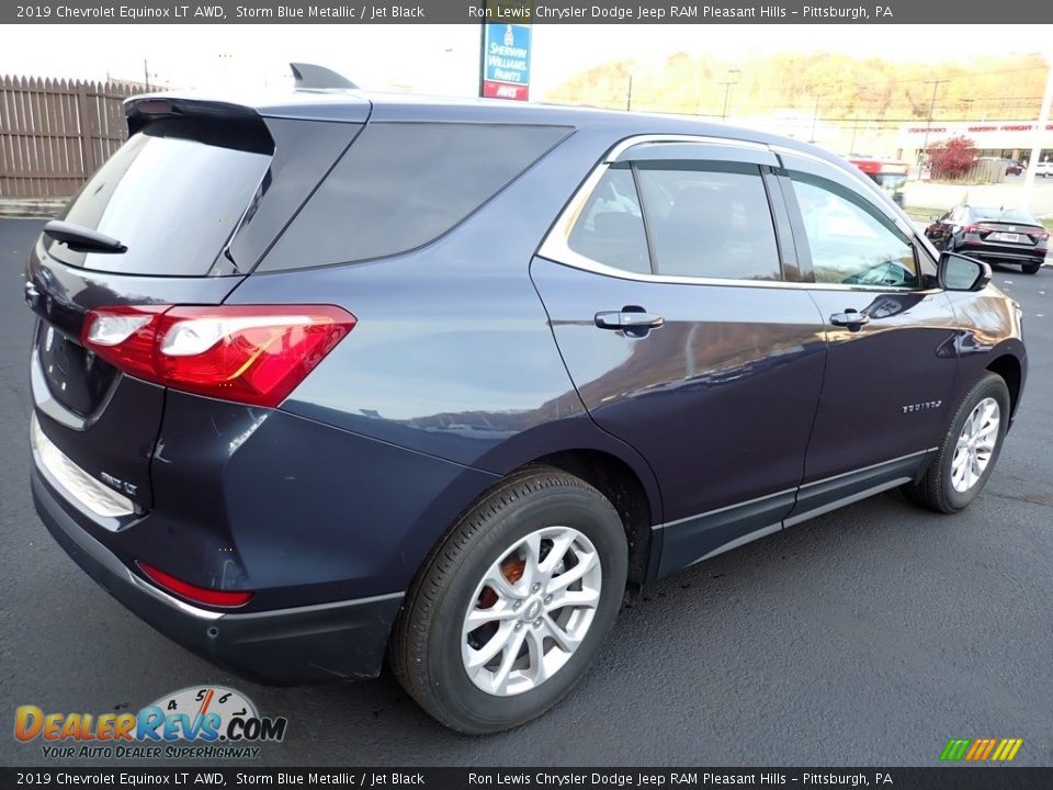 2019 Chevrolet Equinox LT AWD Storm Blue Metallic / Jet Black Photo #6