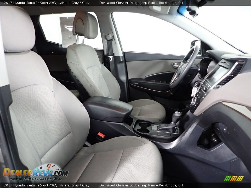 2017 Hyundai Santa Fe Sport AWD Mineral Gray / Gray Photo #26