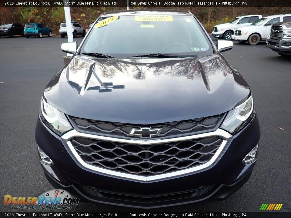 2019 Chevrolet Equinox LT AWD Storm Blue Metallic / Jet Black Photo #9