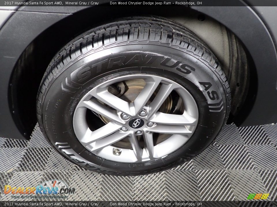 2017 Hyundai Santa Fe Sport AWD Mineral Gray / Gray Photo #29
