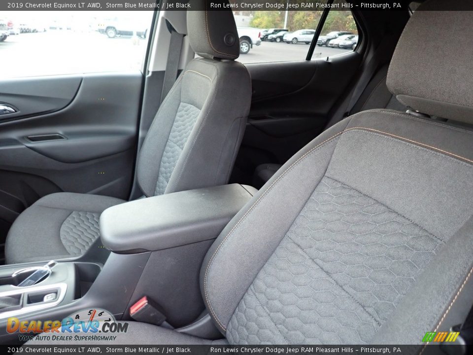 2019 Chevrolet Equinox LT AWD Storm Blue Metallic / Jet Black Photo #11