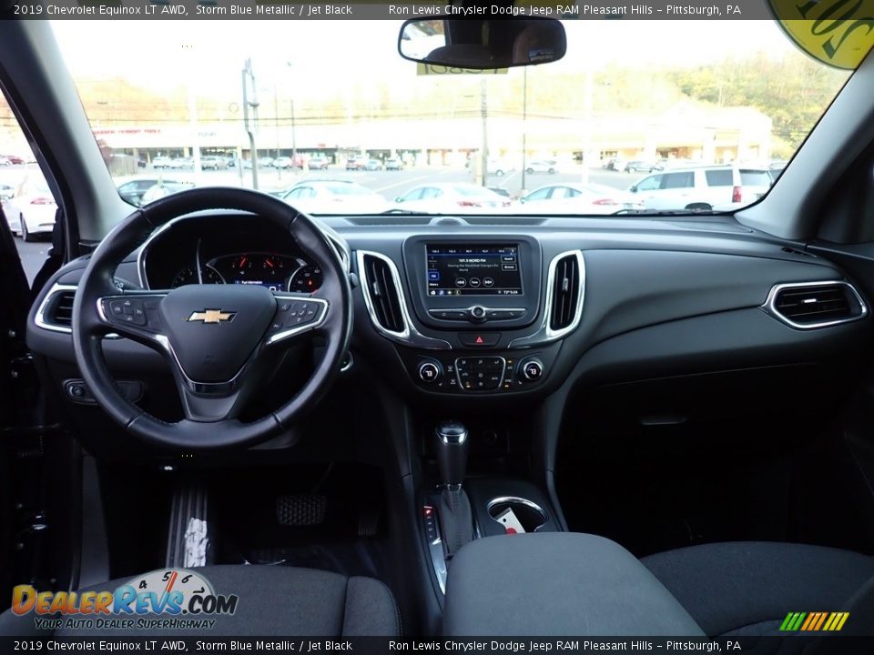 2019 Chevrolet Equinox LT AWD Storm Blue Metallic / Jet Black Photo #13