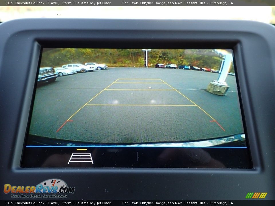 2019 Chevrolet Equinox LT AWD Storm Blue Metallic / Jet Black Photo #18