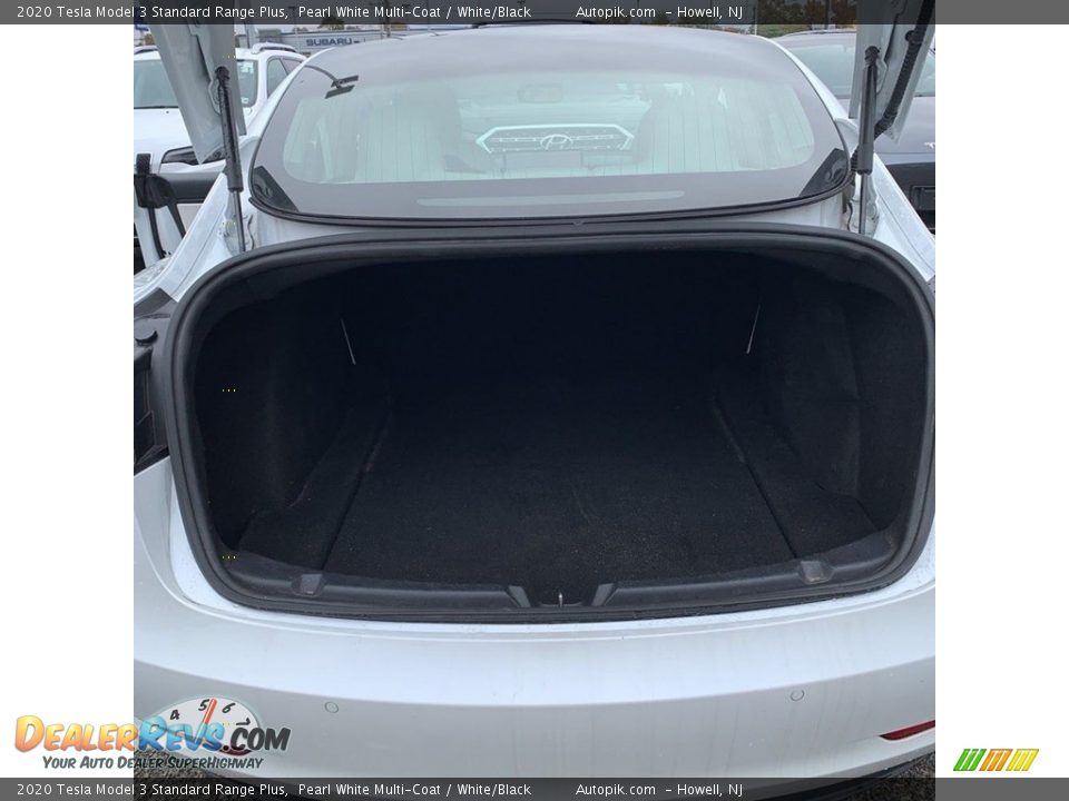 2020 Tesla Model 3 Standard Range Plus Pearl White Multi-Coat / White/Black Photo #27