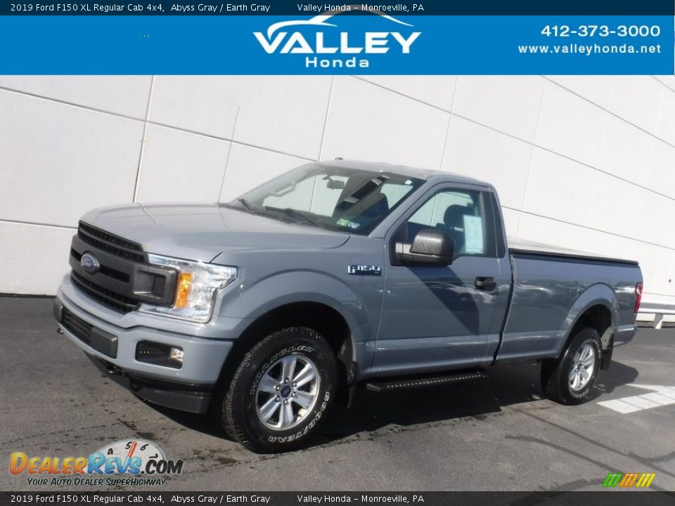 2019 Ford F150 XL Regular Cab 4x4 Abyss Gray / Earth Gray Photo #1