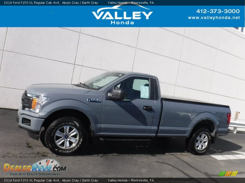 2019 Ford F150 XL Regular Cab 4x4 Abyss Gray / Earth Gray Photo #2