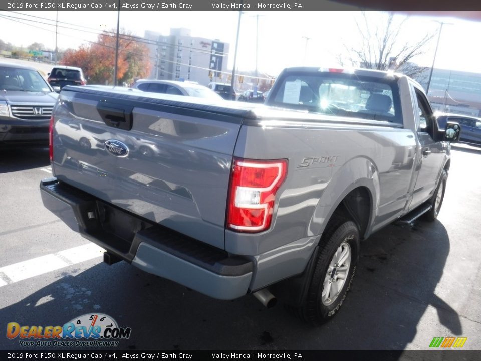 2019 Ford F150 XL Regular Cab 4x4 Abyss Gray / Earth Gray Photo #9