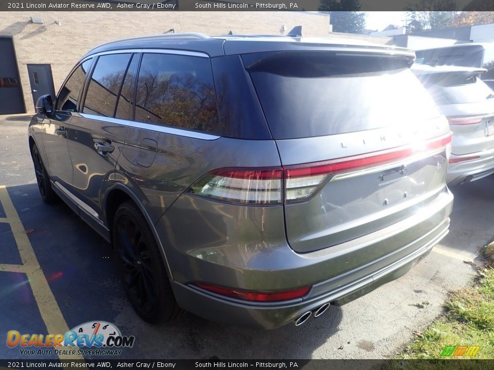 2021 Lincoln Aviator Reserve AWD Asher Gray / Ebony Photo #2