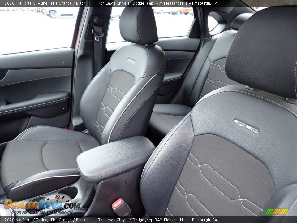 Front Seat of 2020 Kia Forte GT-Line Photo #11