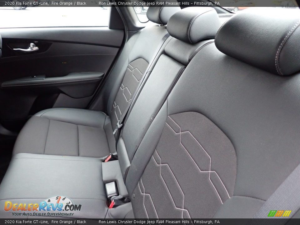 Rear Seat of 2020 Kia Forte GT-Line Photo #12