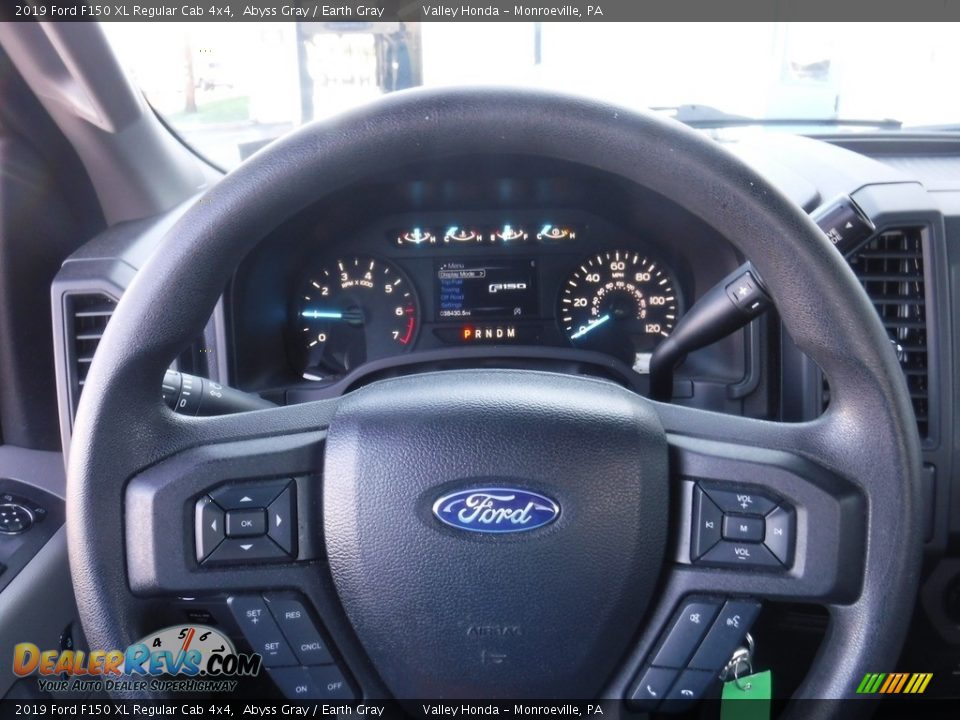 2019 Ford F150 XL Regular Cab 4x4 Steering Wheel Photo #22