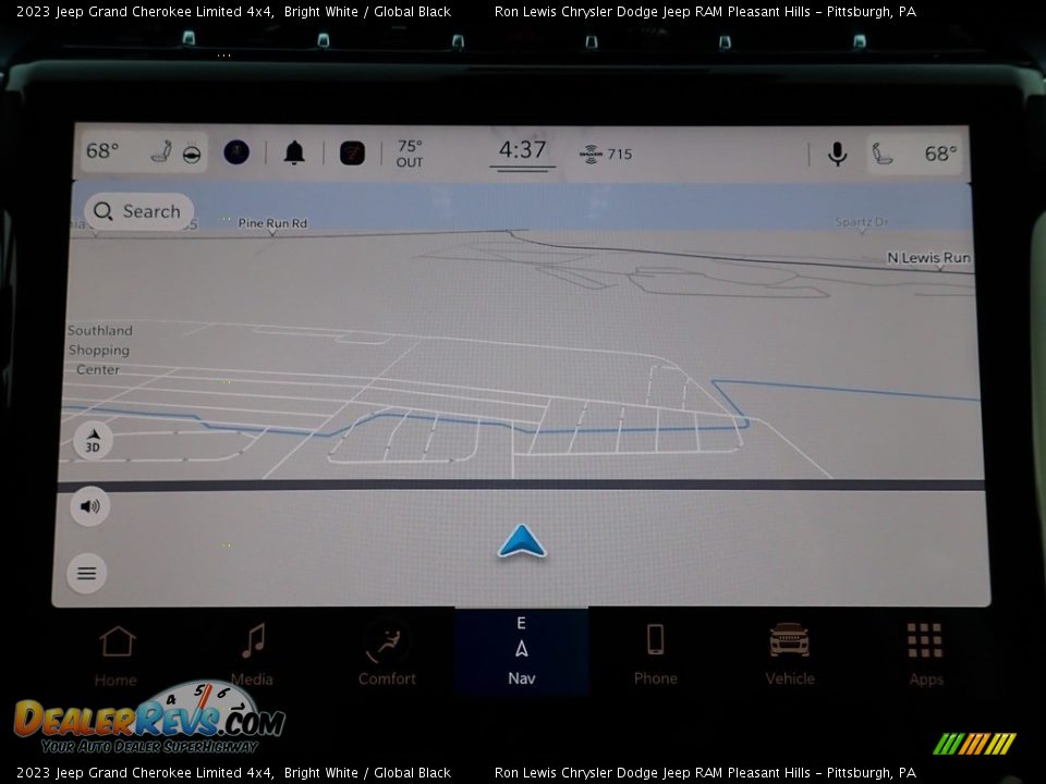 2023 Jeep Grand Cherokee Limited 4x4 Bright White / Global Black Photo #18