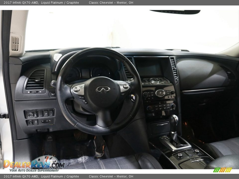 Dashboard of 2017 Infiniti QX70 AWD Photo #6