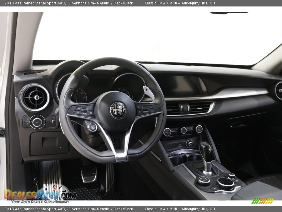 Dashboard of 2018 Alfa Romeo Stelvio Sport AWD Photo #6