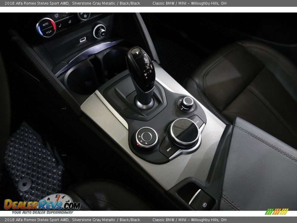 2018 Alfa Romeo Stelvio Sport AWD Shifter Photo #15