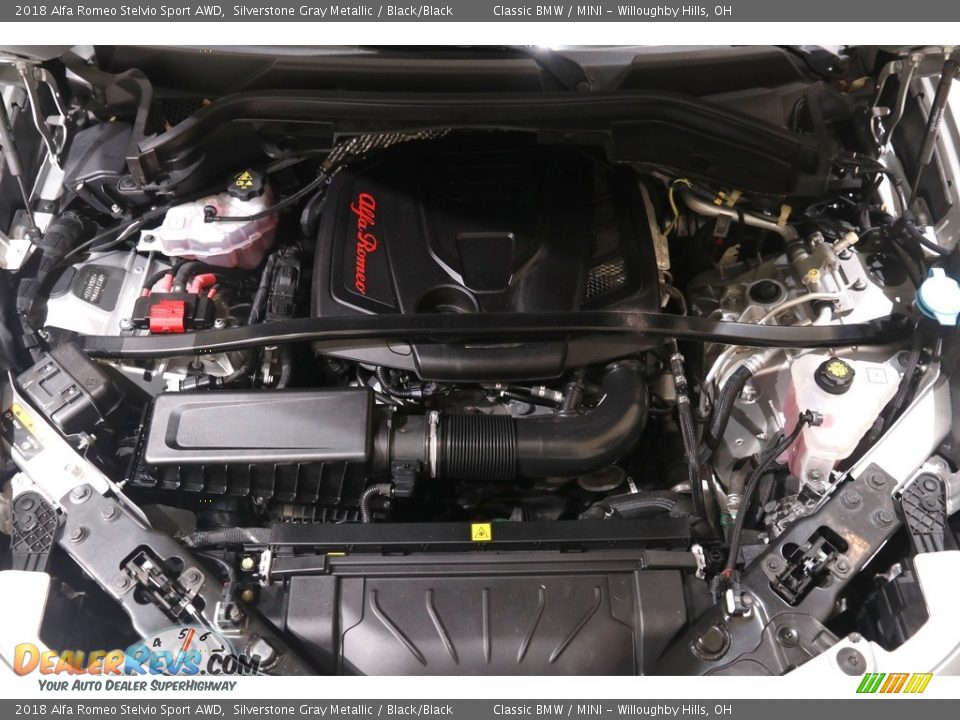 2018 Alfa Romeo Stelvio Sport AWD 2.0 Liter Turbocharged SOHC 16-Valve VVT 4 Cylinder Engine Photo #20
