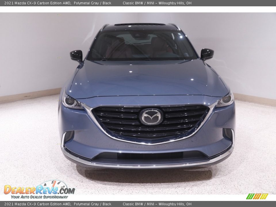 2021 Mazda CX-9 Carbon Edition AWD Polymetal Gray / Black Photo #2